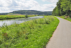 Vor Wahmbeck an der Weser